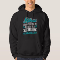 Asthma Doesn't Define Me Asthmatic Warrior Asthma  Hoodie