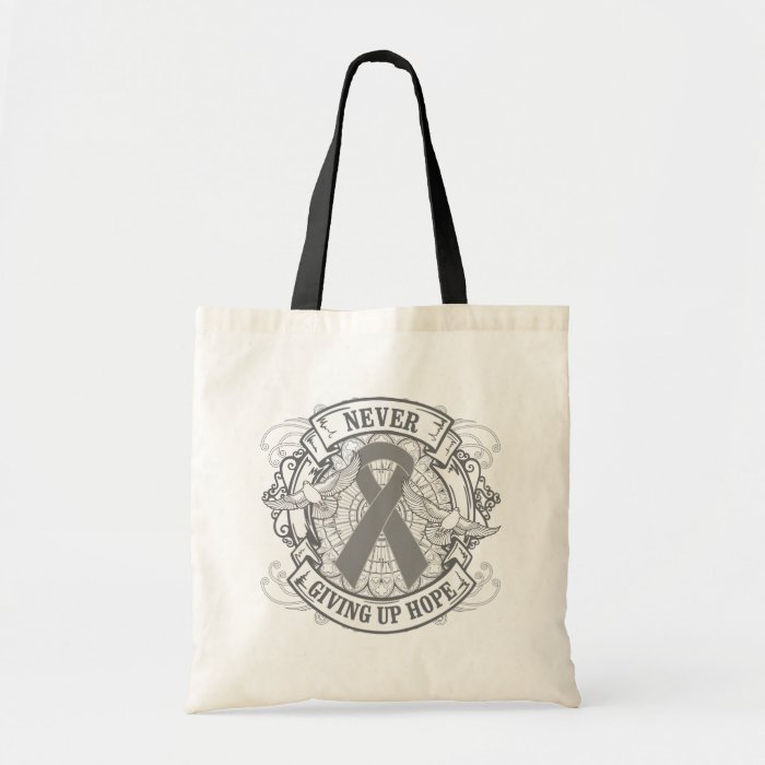 Asthma Never Giving Up Hope Tote Bags