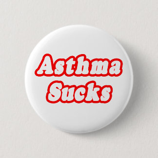 Asthma Sucks Pinback Button