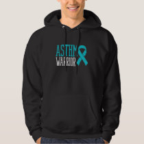 Asthma Warrior Asthmatic Warrior Wheezy Asthma Awa Hoodie