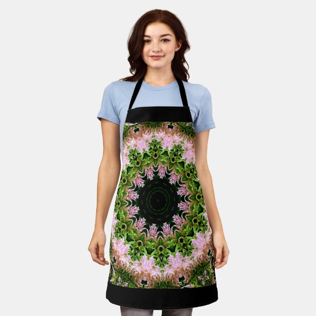 Astilbe Wreath Apron (Worn)