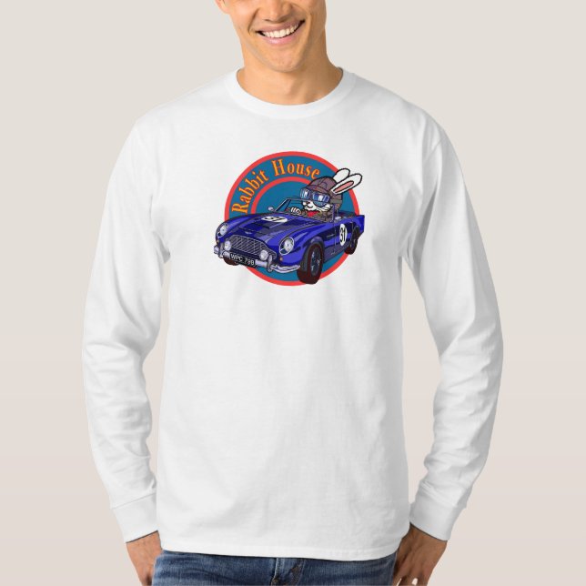 Aston type DB5 Long Sleeve T-Shirt (Front)