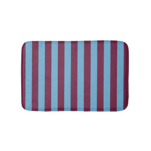 Aston Villa stripes football club colors premier l Bath Mat