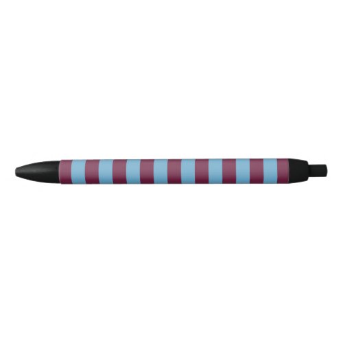 Aston Villa stripes football club colors premier l Black Ink Pen