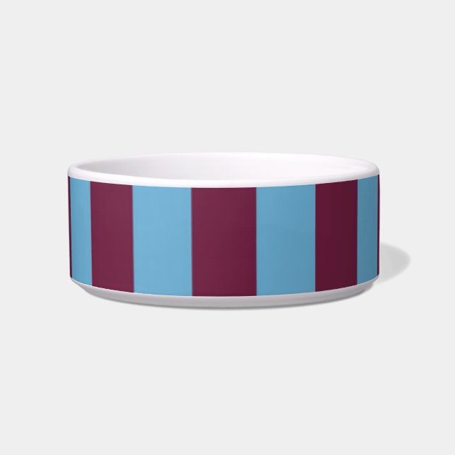 Aston Villa stripes football club colors premier l Bowl (Front)