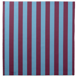 Aston Villa stripes football club colors premier l Cloth Napkin
