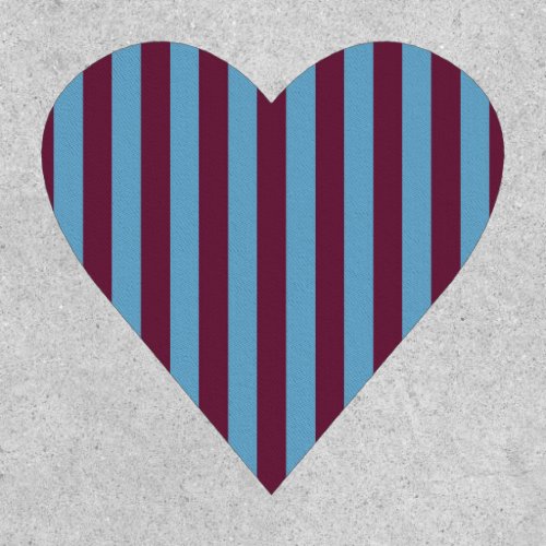 Aston Villa stripes football club colors premier l Patch