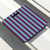 Aston Villa stripes football club colors premier l Seat Cushion (In Situ)