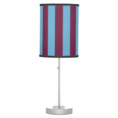 Aston Villa stripes football club colors premier l Table Lamp