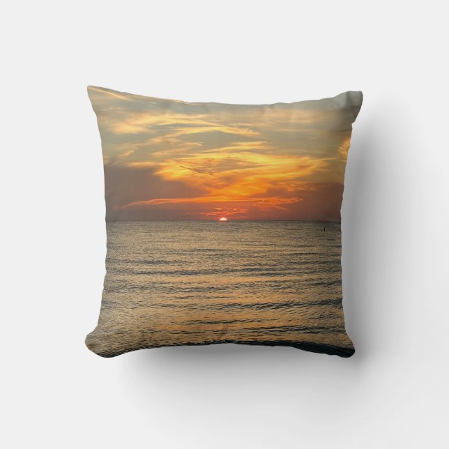 Astonishing Ocean Views, Throw Pillow (Front)
