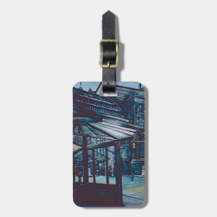 Astor Place Aborigines, NYC Luggage Tag
