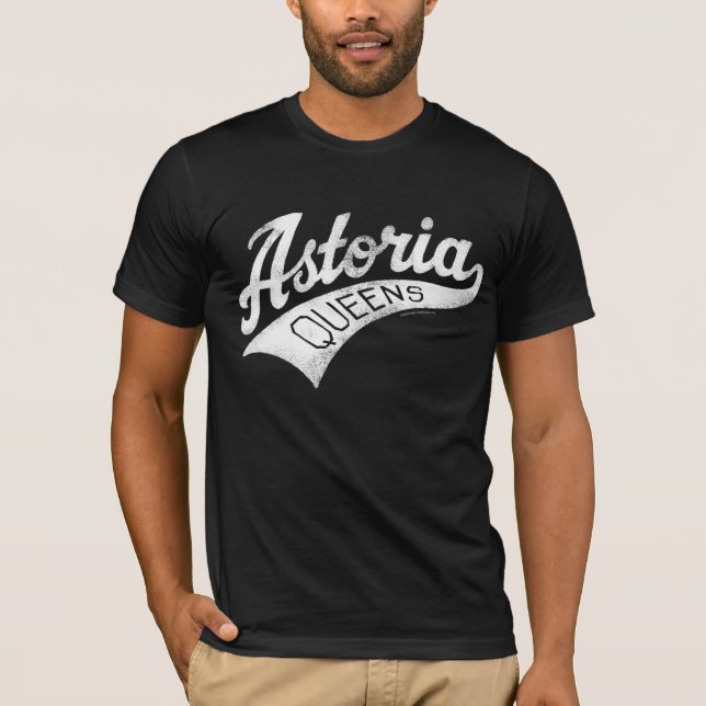 Astoria - Baseball T-Shirt (Front)