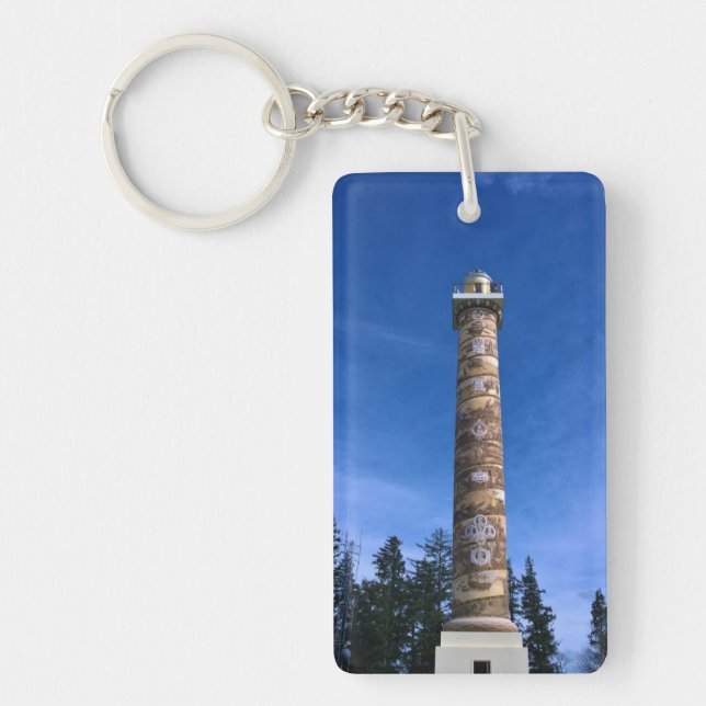 Astoria Column, Oregon Keychain (Front)