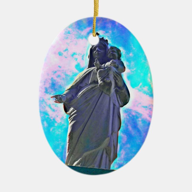 Astoria Graveyard Ceramic Ornament (Front)
