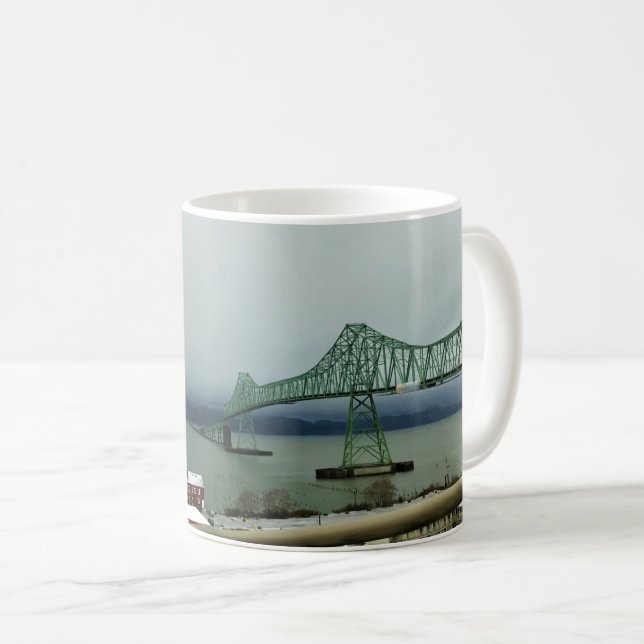 Astoria-Megler Bridge, Astoria, Oregon Coffee Mug (Front Right)