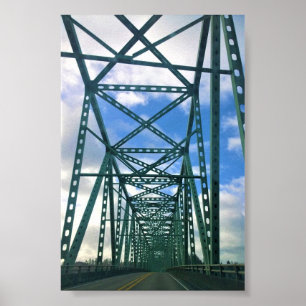 Astoria-Megler Bridge, Astoria, Oregon Poster