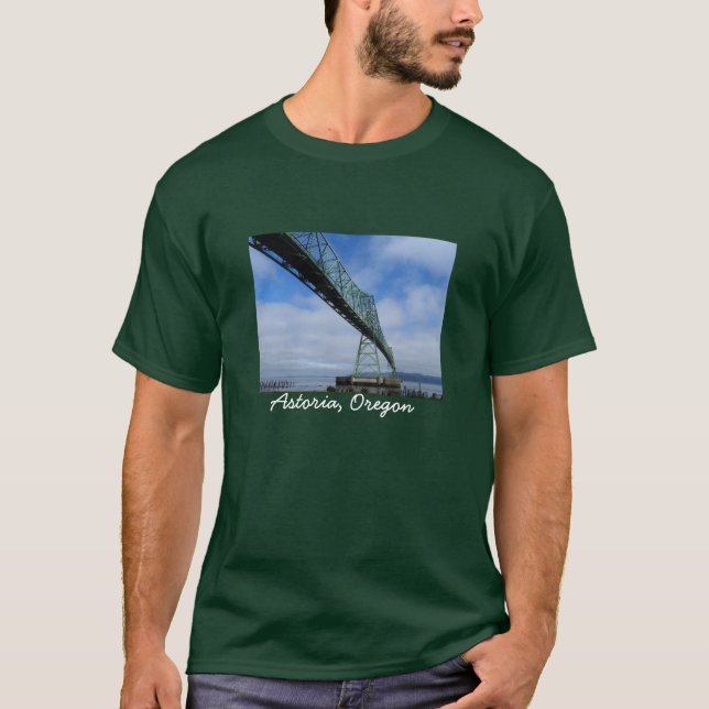 Astoria-Megler Bridge, Oregon T-Shirt (Front)