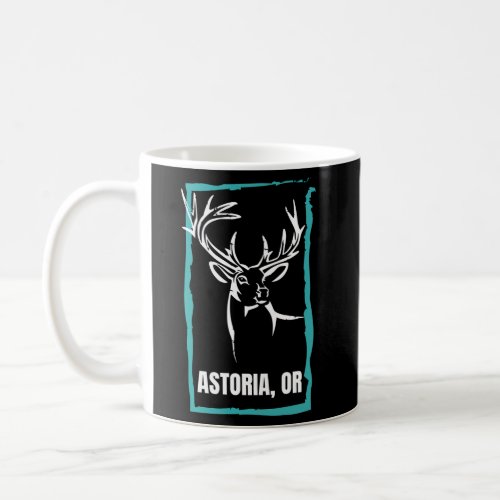 Astoria Or Wild Deer Hunting Buck_Hunter Wildlife Coffee Mug