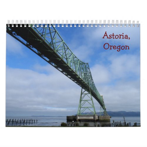 Astoria, Oregon 2023 Calendar Gabriel Angel Design