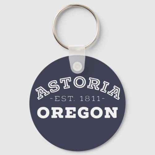 Astoria Oregon Keychain