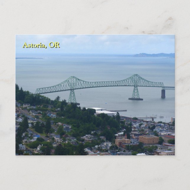 Astoria, Oregon Postcard (Front)