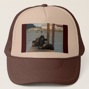 Astoria Oregon Sealions Trucker Hat