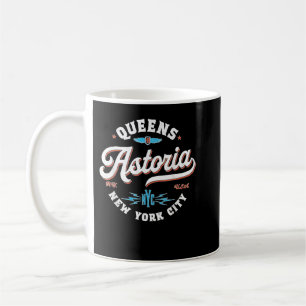 Astoria Queens New York retro graphic Coffee Mug