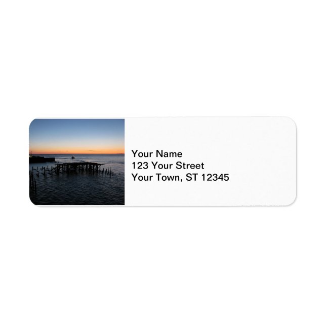 Astoria Sunset Label (Front)