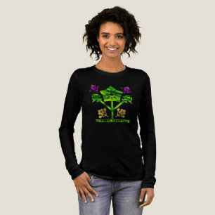Astounding flower style Tri-Blend shirt
