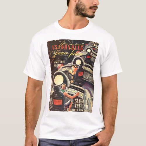 Astounding Science Fiction_ August 1946_Pulp Art T_Shirt