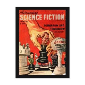 Astounding Science Fiction_ January 1947_Pulp Art Postcard