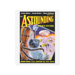 Astounding Science Fiction (Mar, 1938) Metal Print