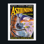 Astounding Science Fiction (Mar, 1938) Postcard<br><div class="desc">Something from Jupiter</div>
