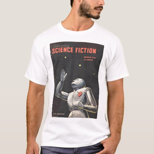 Astounding Science Fiction_ March 1949_Pulp Art T_Shirt