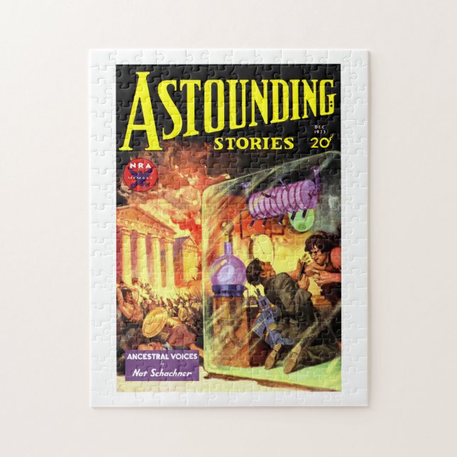 Astounding Stories (Dec, 1933) Jigsaw Puzzle (Vertical)