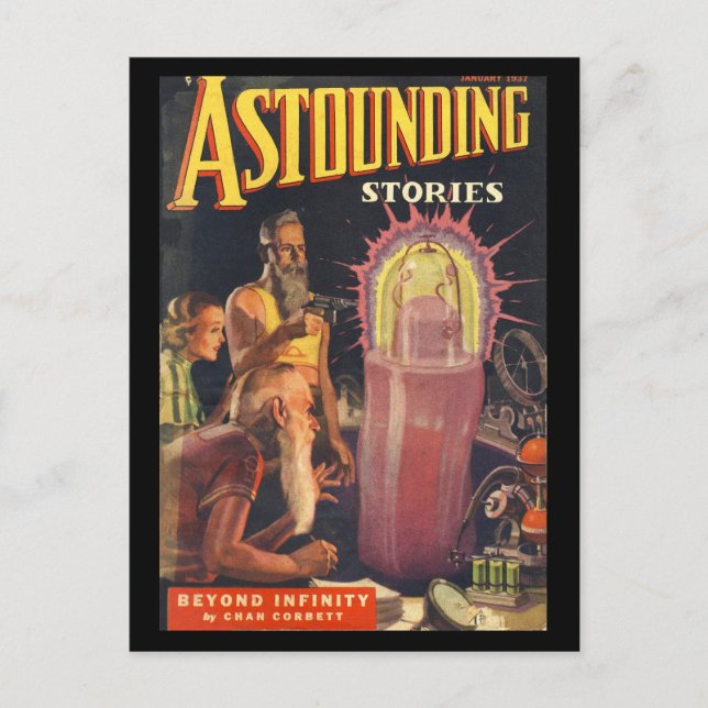 Astounding Stories - Jan 1937a_Pulp Art Postcard (Front)