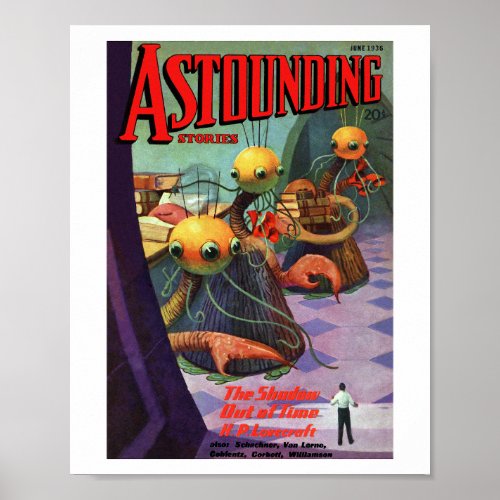 Astounding Stories Jun 1936 Poster