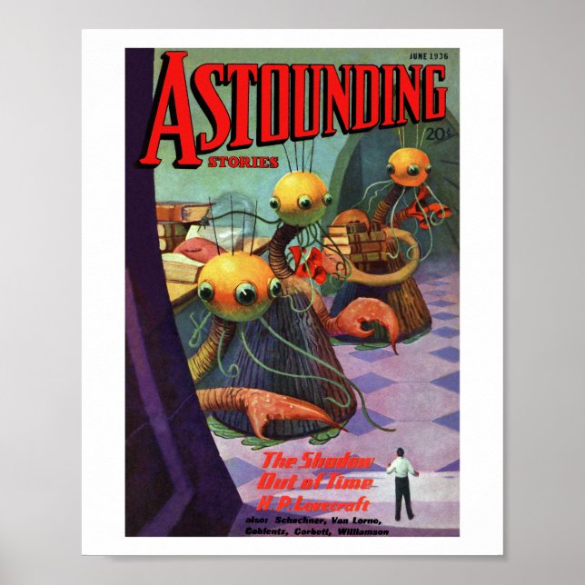 Astounding Stories (Jun, 1936) Poster (Front)