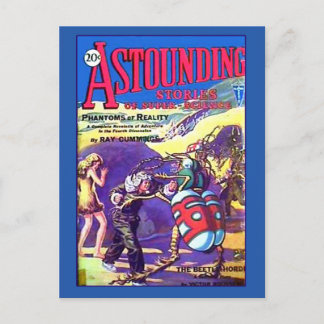 Astounding Stories of Super Science Jan 1930 Postcard