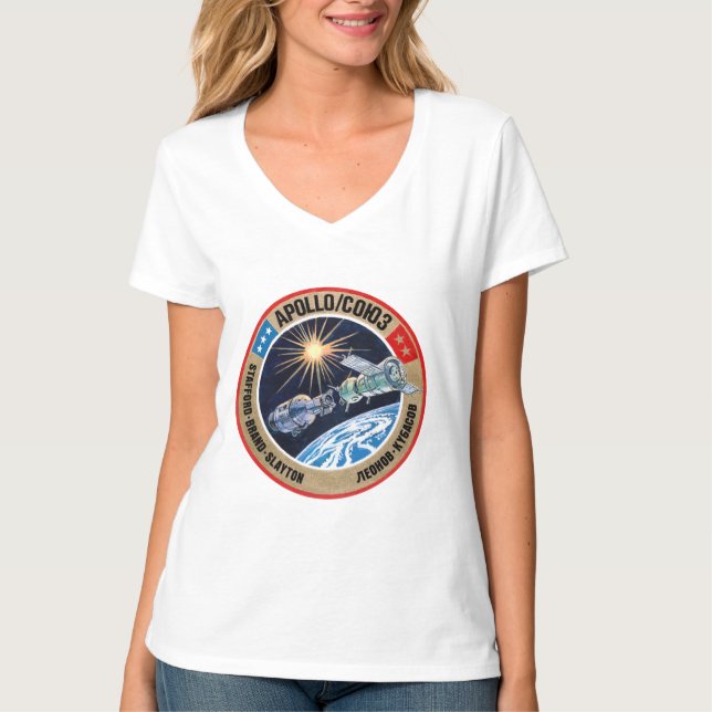 ASTP (Mission Patch)  T-Shirt (Front)
