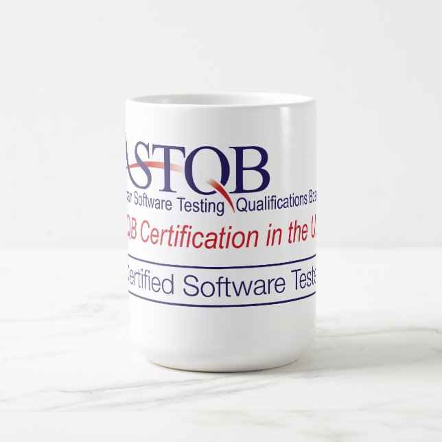 ASTQB Certified Software Tester Mug (Center)