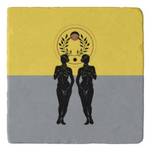 Astra Feminine Modern Art Trivet