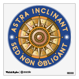 Astra inclinant, sed non obligant wall sticker