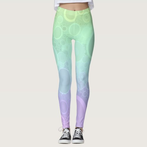 Astract Circles Leggings