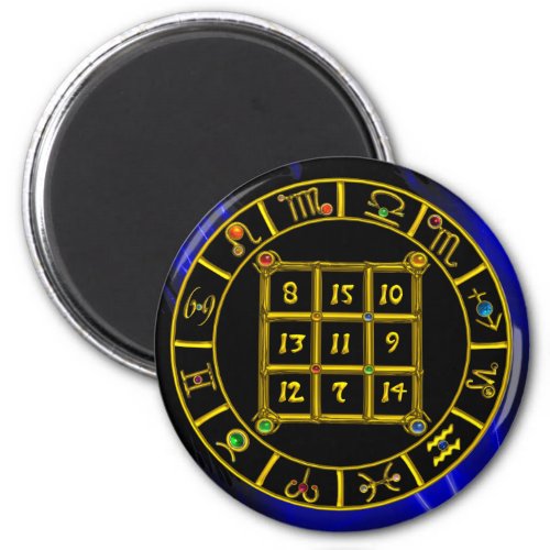 ASTRAL CODEMAGIC SQUARE 33 Zodiac Astrology Chart Magnet