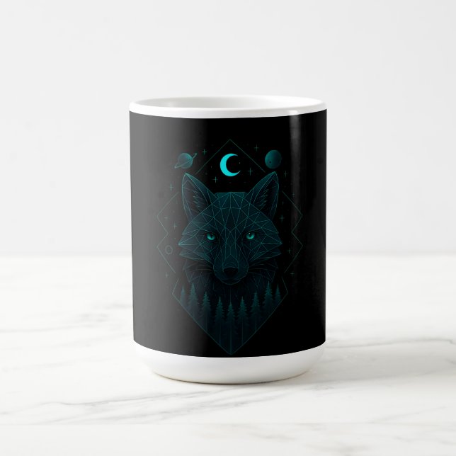 Astral Fox - Cosmic Clever Spirit Coffee Mug (Center)