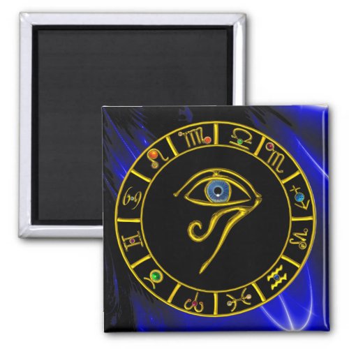 ASTRAL HORUS EYEBLUE TALISMAN Astrology Chart Magnet