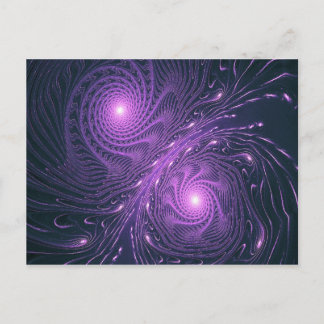 astral light forms postcard