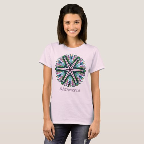 Astral Namaste Kaleidoscope T_Shirt