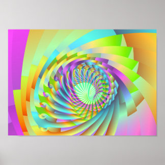 astral spiral poster